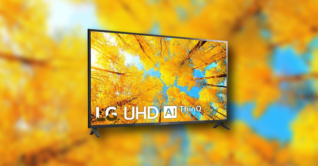 LG 43UQ75006LF - Smart TV webOS22 de 43" y 4K Ultra HD