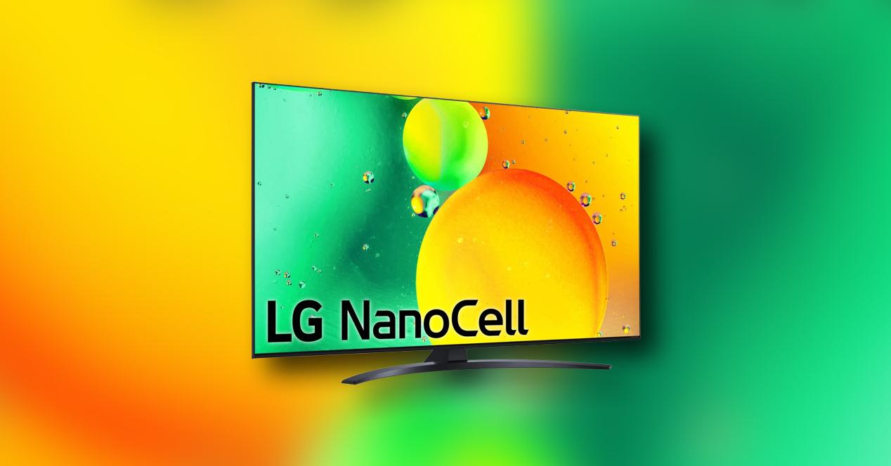 LG 55NANO766QA - Smart TV Nano Cell de 55" y 4K