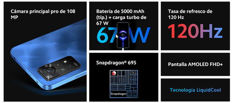 Nuevo Xiaomi Redmi Note 11 Pro 5g con mayor potencia - Tienda Móvil Spain