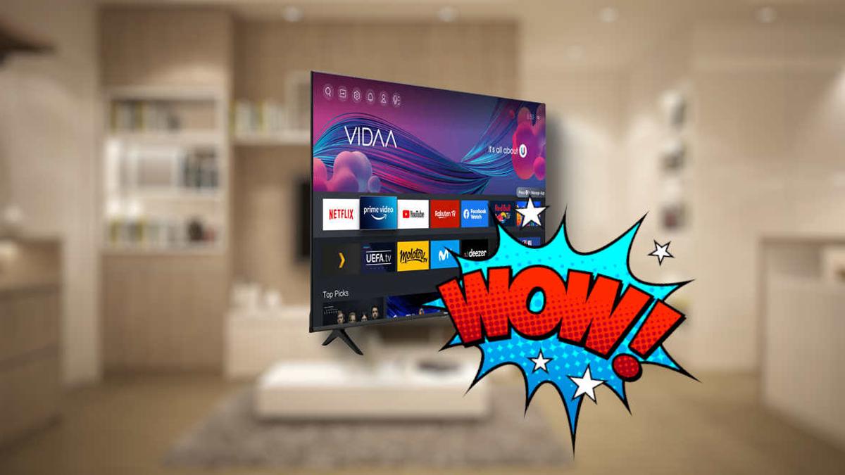 4K, 50 y Android TV: esta tele lo tiene todo, ¡y cuesta 299 €!