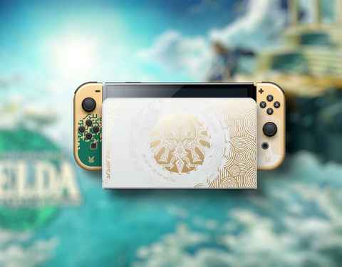 La Edición limitada de Nintendo Switch Oled de 'Zelda: Tears of the  kingdom' está de descuento en