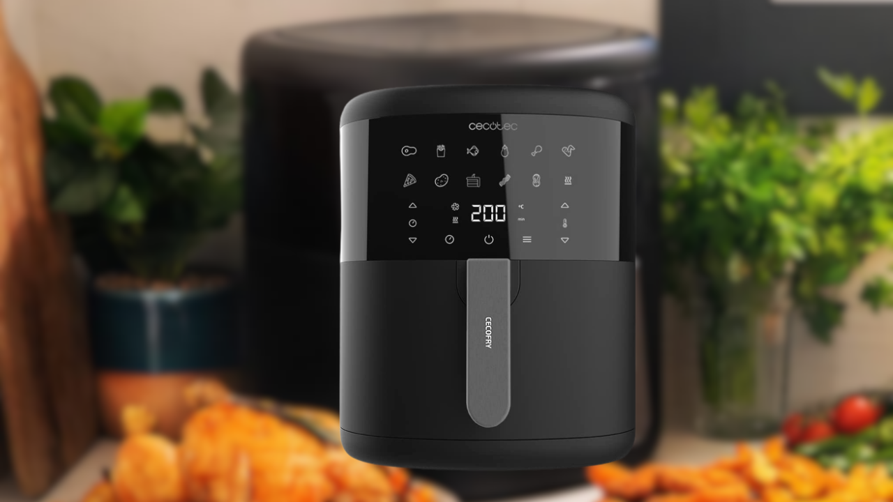 This 6L air fryer from Cecotec drops below €75 and is a bestseller -  Gearrice