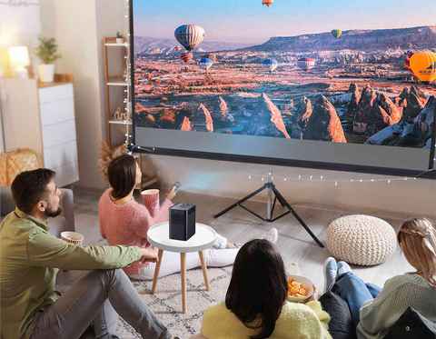 Un proyector, la alternativa perfecta a la tele en vacaciones