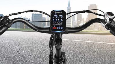 bicicleta eléctrica y plegable