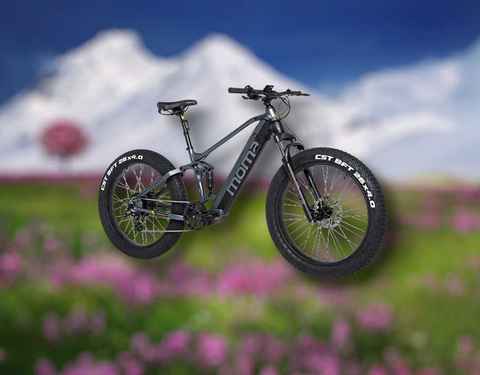 Esta bicicleta eléctrica de montaña está de oferta con más de 200