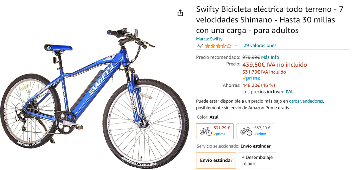 bicicleta swift