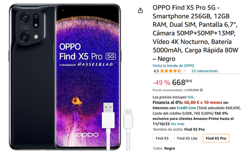 Las mejores ofertas en OPPO 256GB Android celulares y Smartphones