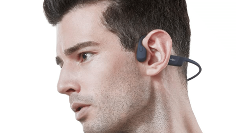 Auriculares de conducción ósea, auriculares deportivos inalámbricos  Bluetooth de oreja abierta actualizados 2023 con micrófono, 10 horas de