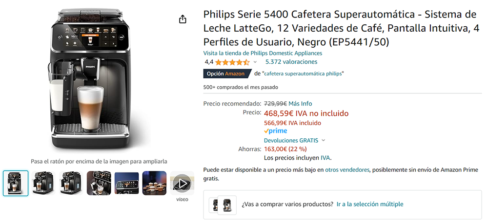 oferta Philips Serie 5400
