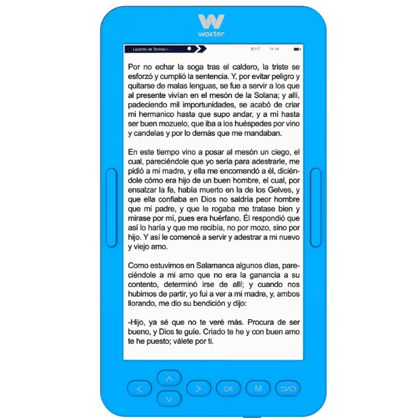 Woxter E-Book Scriba 195 S Blue