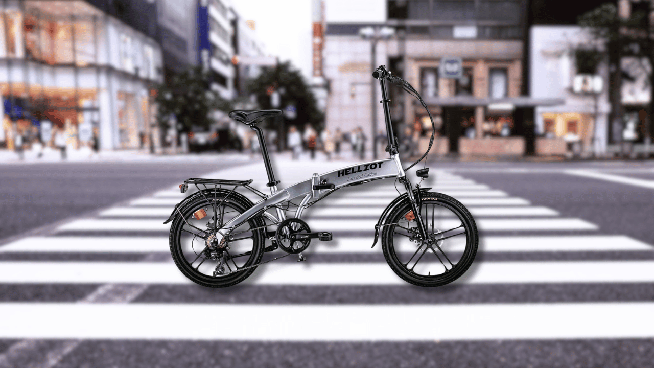 Bicicleta plegable - Bicicleta Eléctrica Helliot MediaMarkt