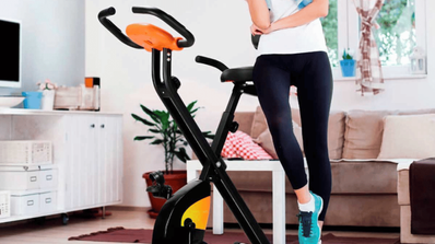 _Bicicleta Estática Plegable Magnética Indoor X-bike Consola Gridinlux oferta