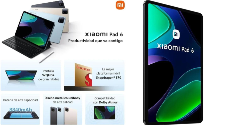 Xiaomi Pad 6: estuvo disponible en el mercado griego desde los canales de  Info Quest Technologies - Noticias de Xiaomi Miui Hellas