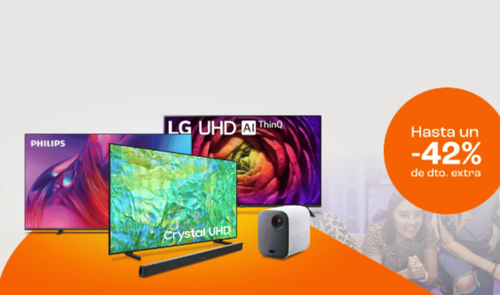 televisor pccomponentes descuento