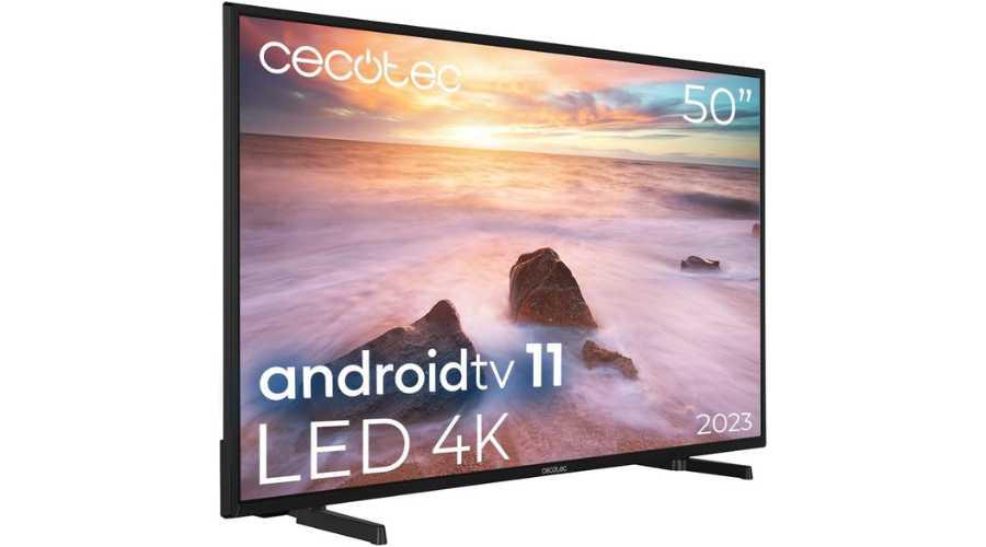Cecotec Televisor LED 50 Smart TV A2 Series ALU20050