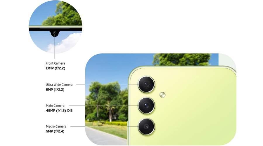 SAMSUNG Galaxy A34 5G smartphone