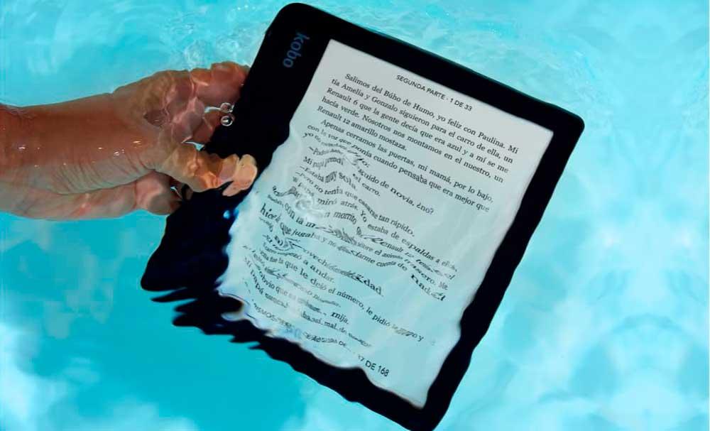 eBook Kobo Libra 2 resistencia al agua