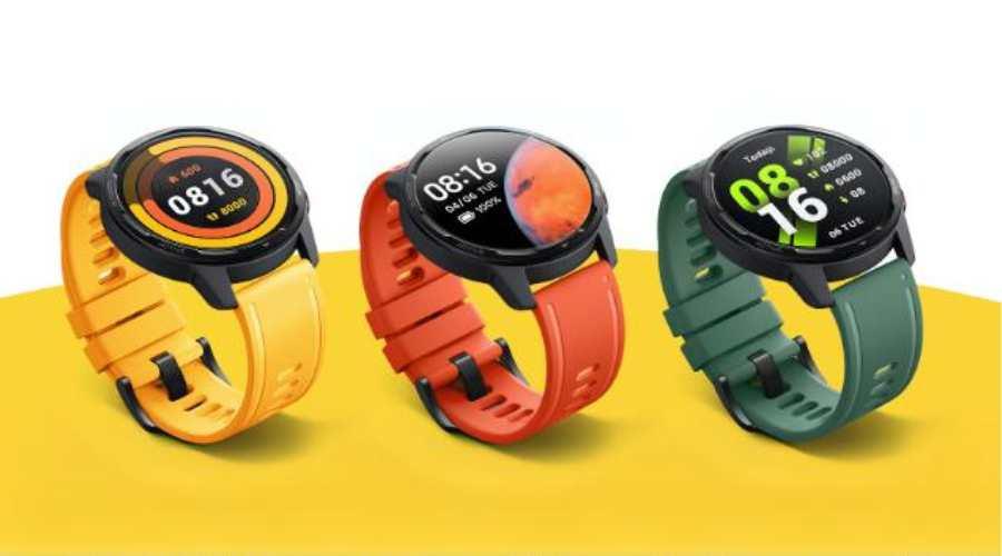 reloj Xiaomi Watch S1 Active en tres colores diferentes