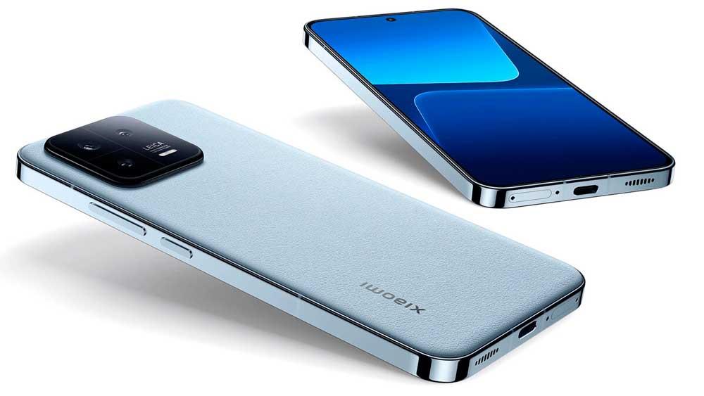 Xiaomi 13 en azul