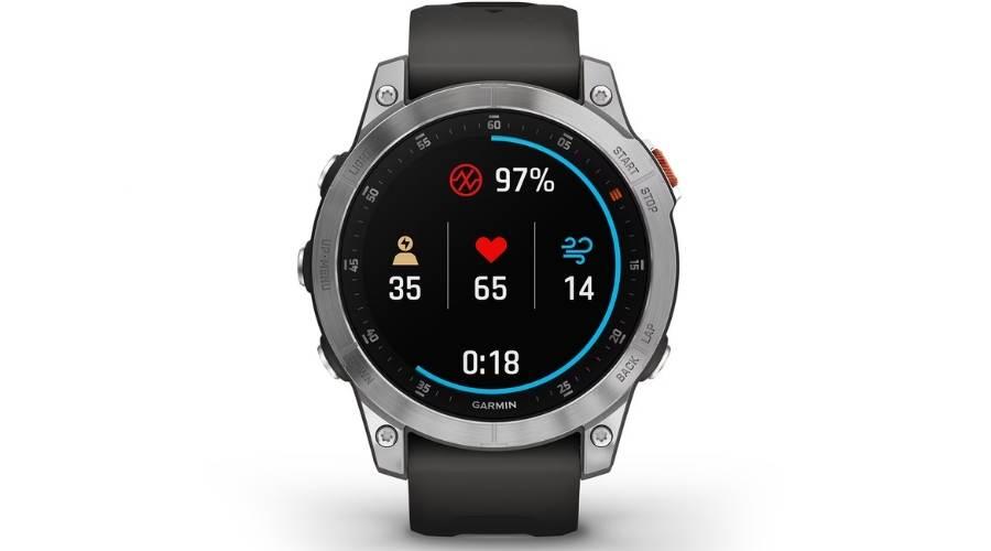 Garmin Epix Gris Plata Smartwatch