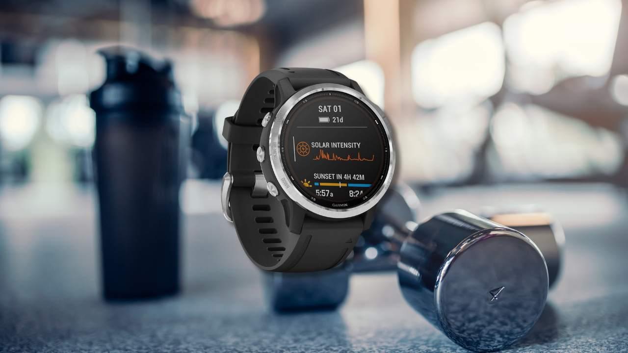 Reloj deportivo - GARMIN Garmin Fenix 6s Solar smartwatch