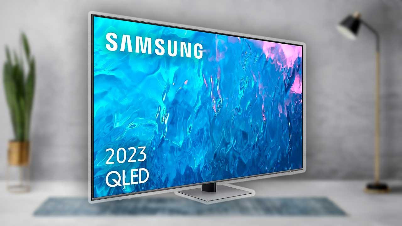 Televisor Samsung QLED de 55 pulgadas