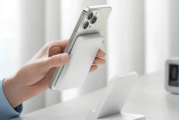 Xiaomi-Banco de energía inalámbrico magnético compatible iPhone