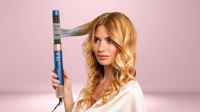 Cepillo de aire caliente - Bamba CeramicCare AirGlam Blue CECOTEC foto