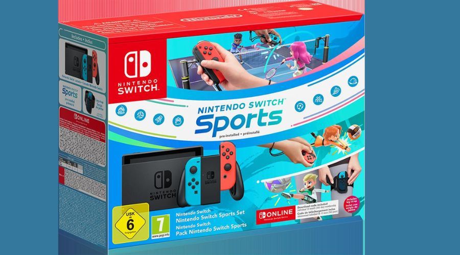 Nintendo Switch con Switch Sports y 12 meses de NSO