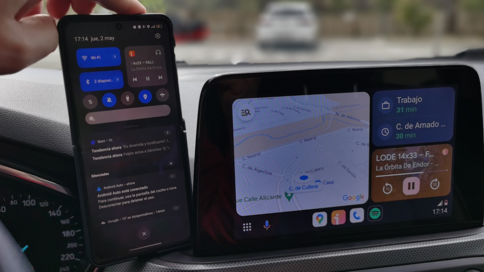 Android Auto se actualiza para personalizar el panel de tu coche con ...