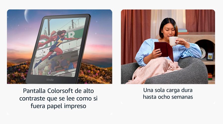 nuevo kindle colorsoft