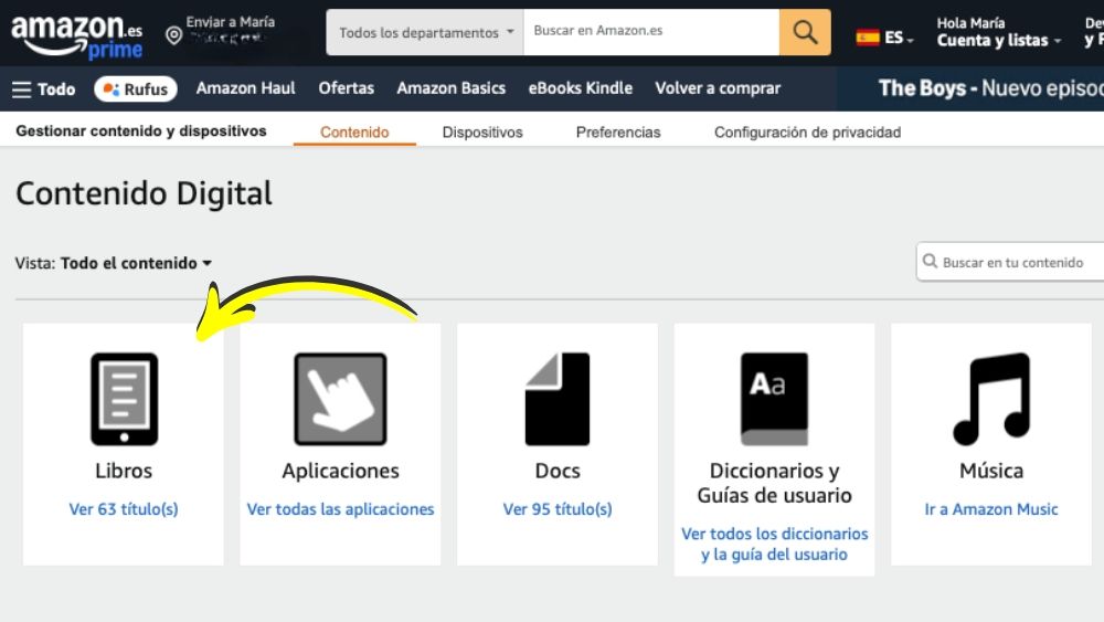 amazon - libros