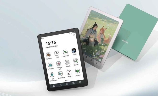 Bigme E-book Reader B6 diseño