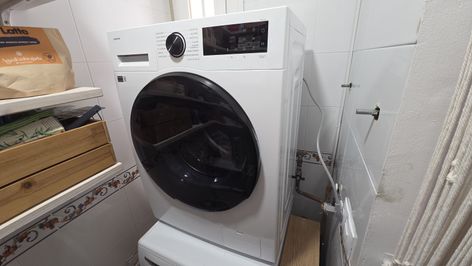 Lavadora Samsung WD90DG5G34BEEC Ecobubble | Foto Topesdegama