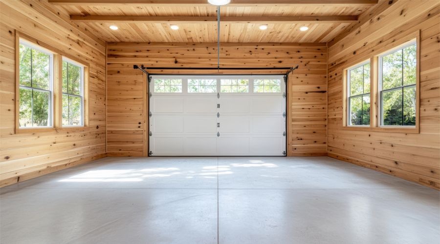 Interior garage