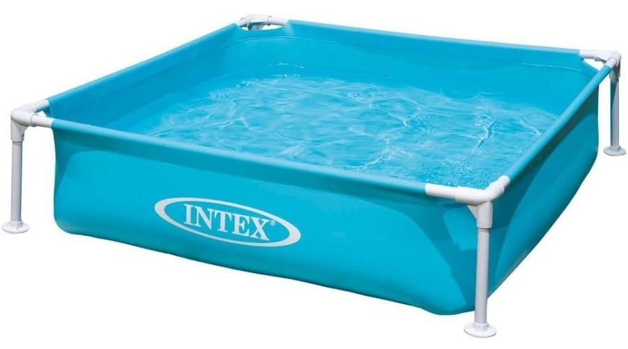 Intex Piscina Desmontable Cuadrada Tubular Infantil SIN FONDO