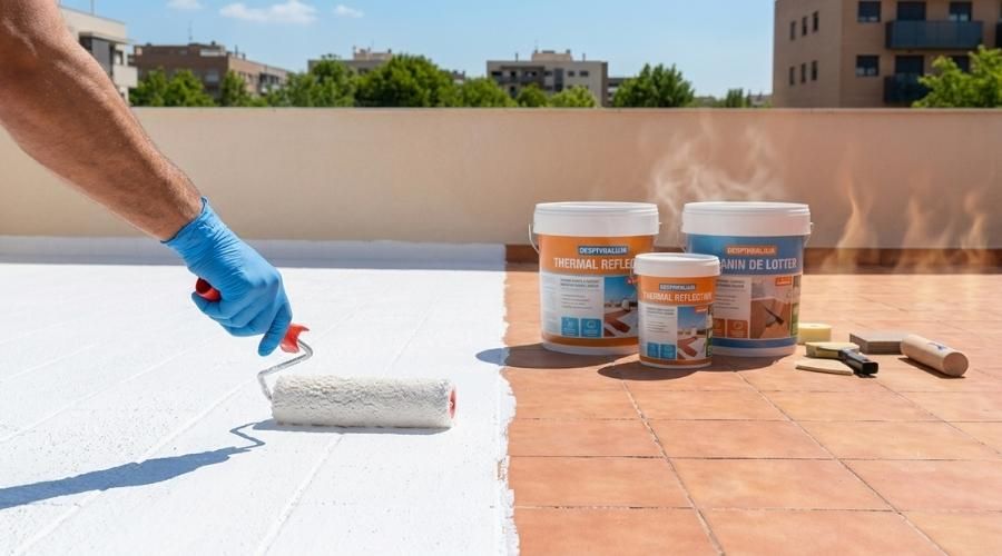 pintura para aislar del calor