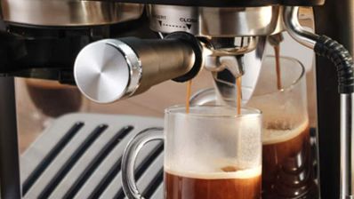 Cafetera espresso manual De'Longhi La Specialista Mini Arte salida café