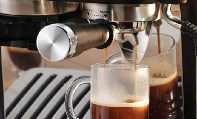 Cafetera espresso manual De'Longhi La Specialista Mini Arte salida café