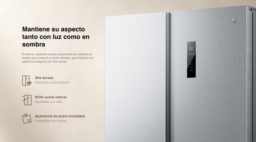 Mijia Refrigerator Side-by-Side 621L diseño