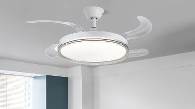 Ventilador de Techo con Luz Cielo Estrellado diseño
