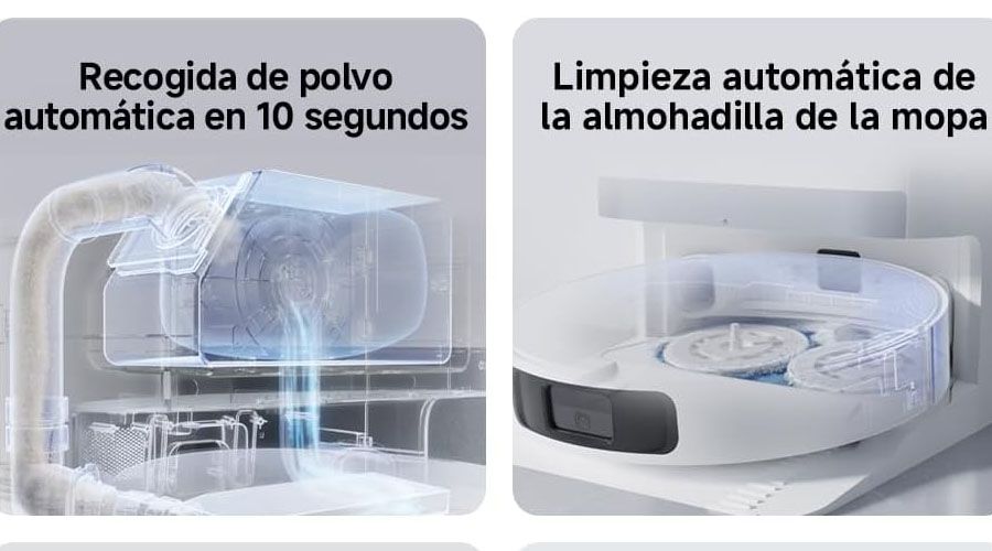 limpieza robot aspirador