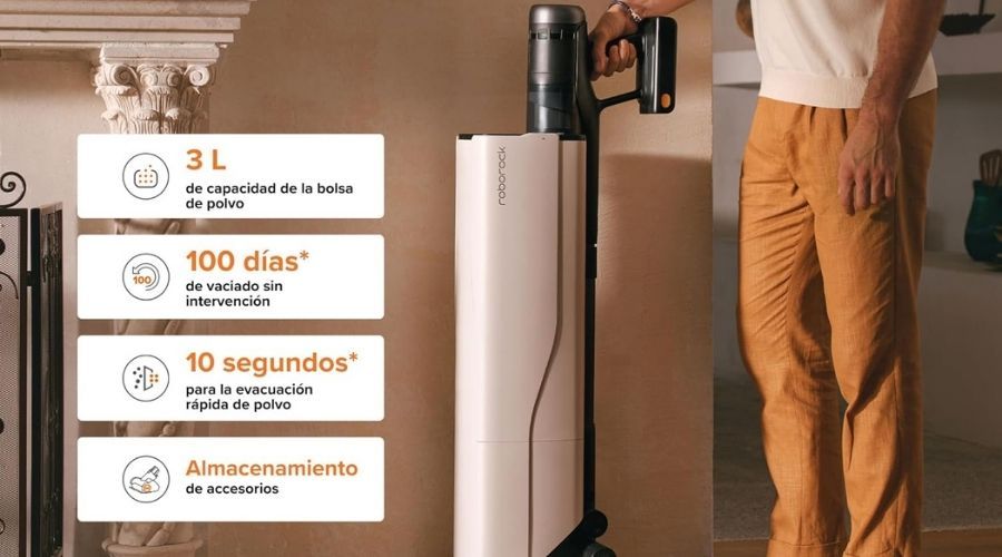 roborock H60 Hub Ultra Aspiradora estación