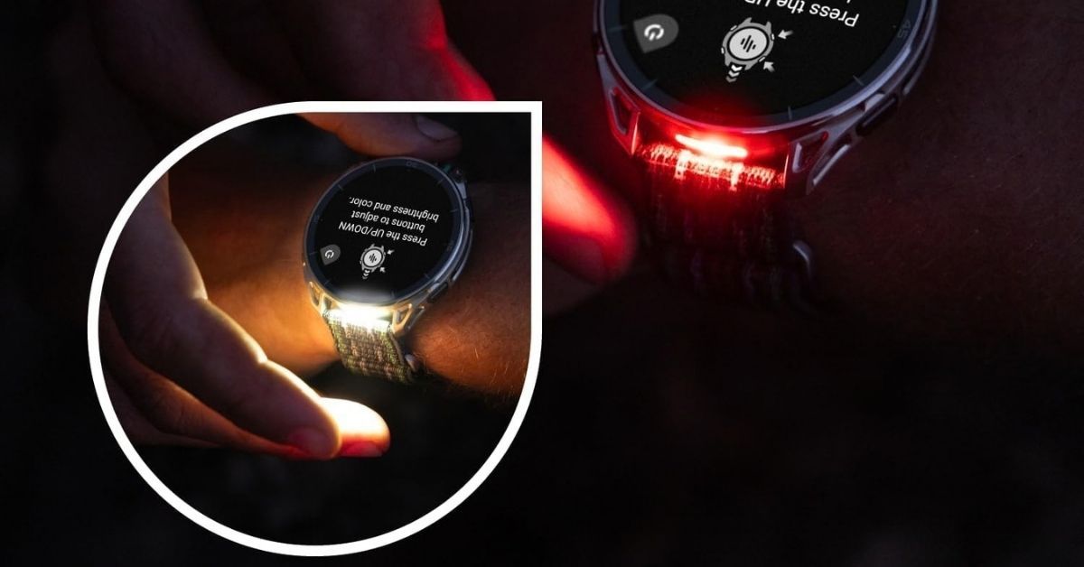 Amazfit Cheetah 2 Ultra linterna