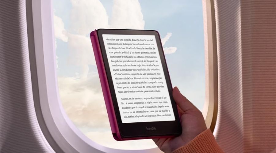 Amazon Kindle Paperwhite (última generación) avión