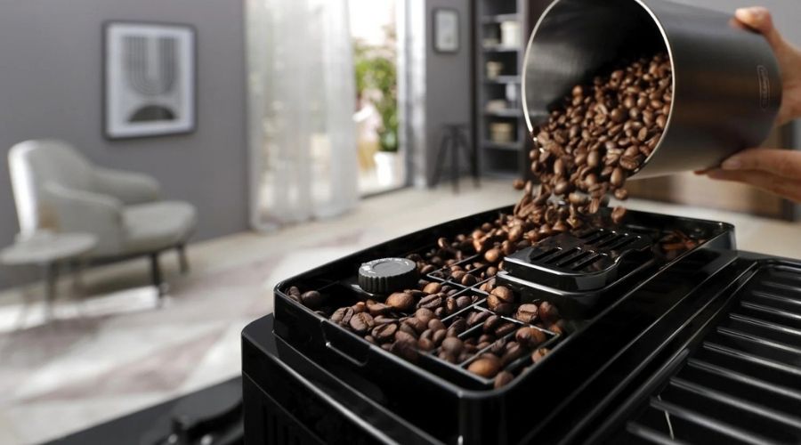 Cafetera Expresso Superautomática DeLonghi Magnifica Start ECAM220 grano