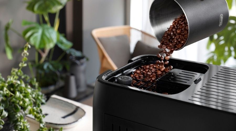 Cafetera Superautomática De'Longhi Magnifica Plus ECAM320.70.T con Tecnología LatteCrema contenedo