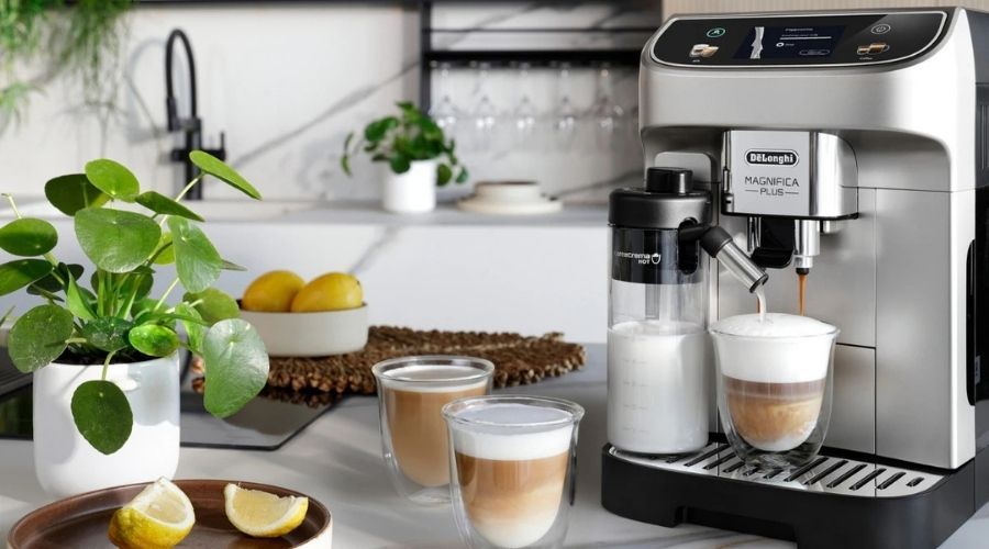 Cafetera Superautomática De'Longhi Magnifica Plus ECAM320.70.T con Tecnología LatteCrema diseño
