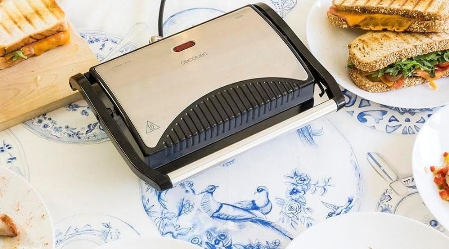 Cecotec Parrilla Eléctrica con Grill Rock'n Grill cocina