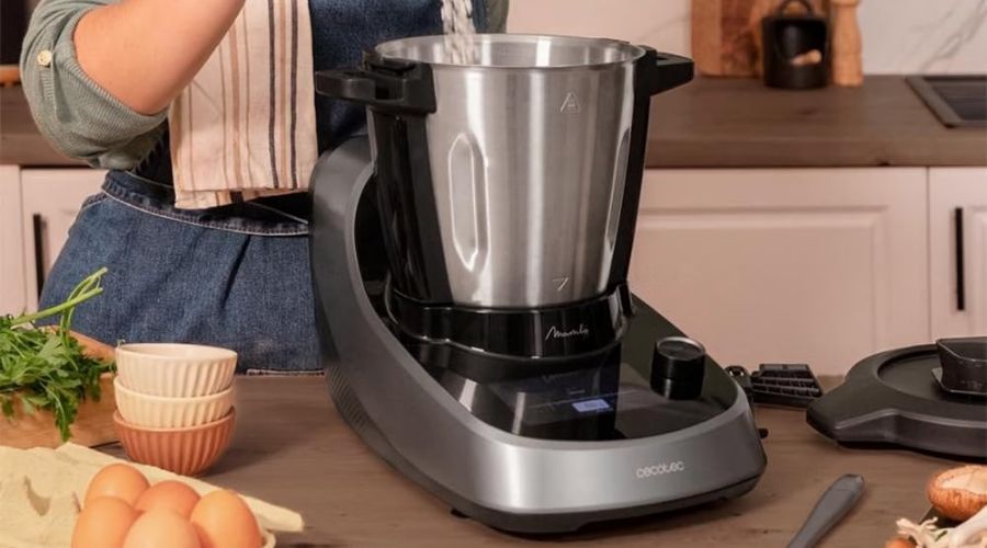 Cecotec Robot de Cocina Multifunción Mambo Touch uso